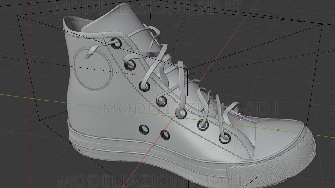 Converse All Star configuratore sneakers 3D