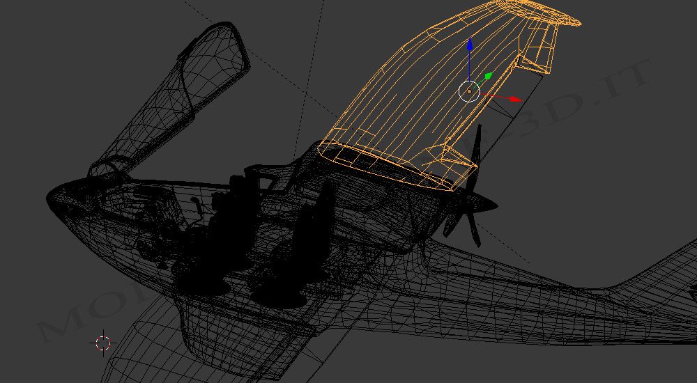 Aircraft - animazione 3D idroplano