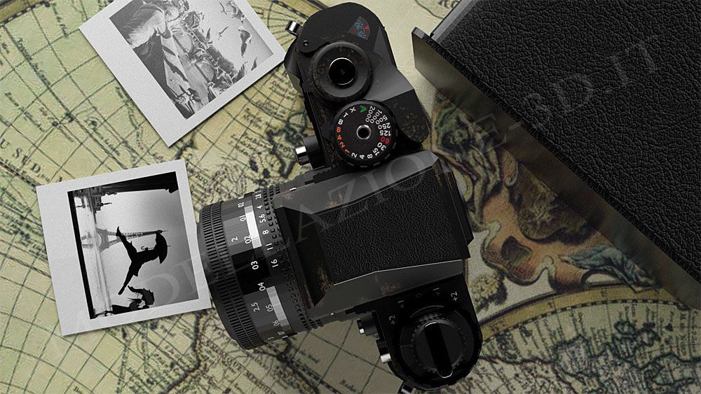 Nikon F3 vintage ed ambientazione