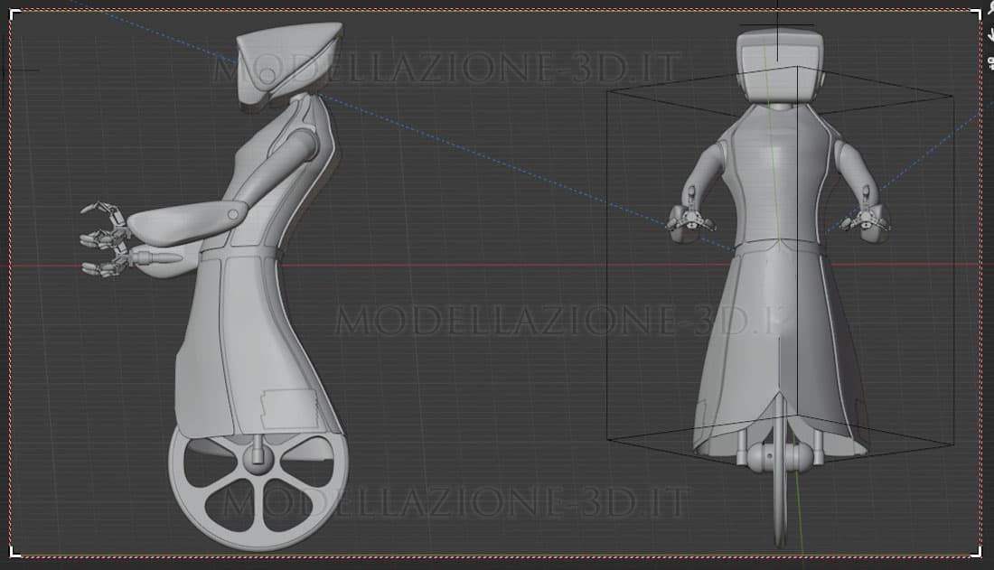 Modellazione ed animazione robot 3D