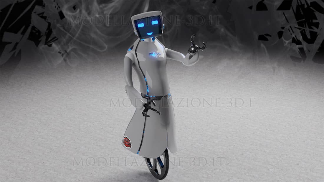 Modellazione ed animazione robot 3D