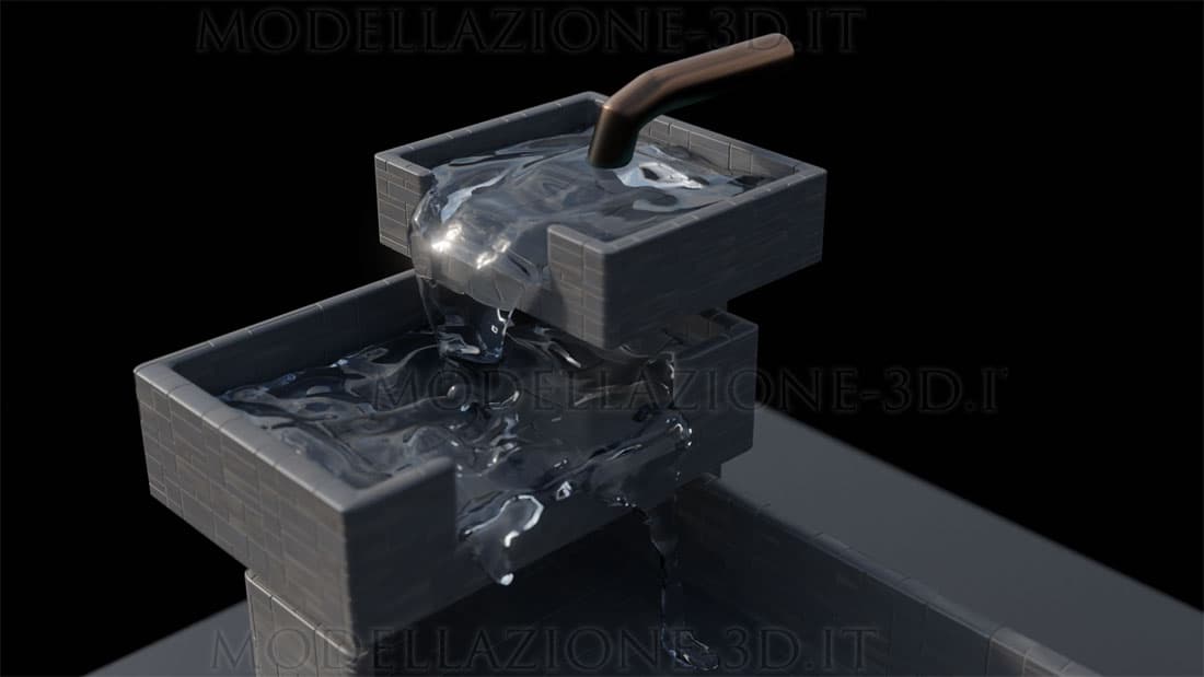 Simulazione fluidi Blender 2.82